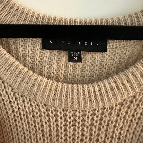 Sanctuary Open Shoulder Sweater - Picture 4 of 4